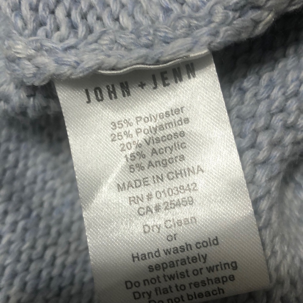John+Jenn lace up knitted sweater size L - Picture 7 of 7